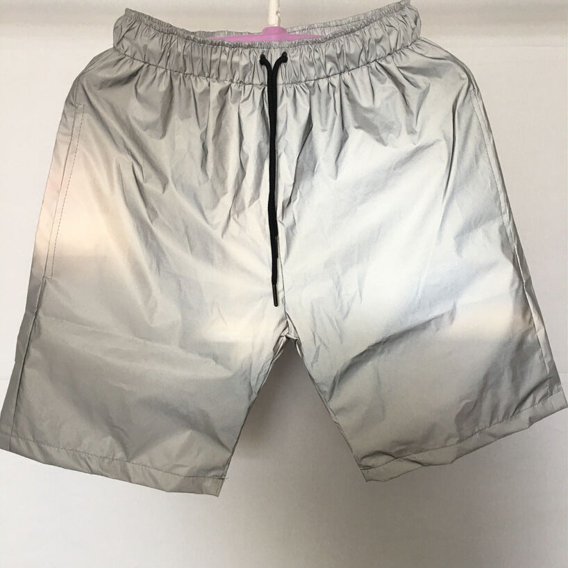 Men's Reflective Night Sporting Jogger Pants / Shorts