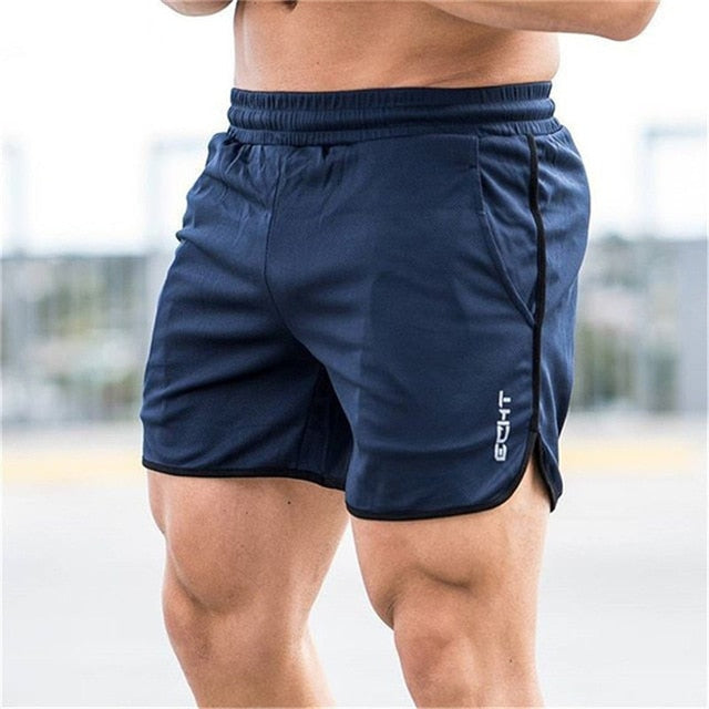 Men's Quick Dry Fitness Bodybuilder Shorts