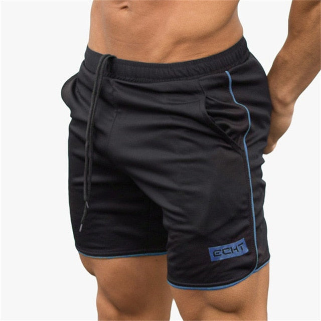 Men's Quick Dry Fitness Bodybuilder Shorts