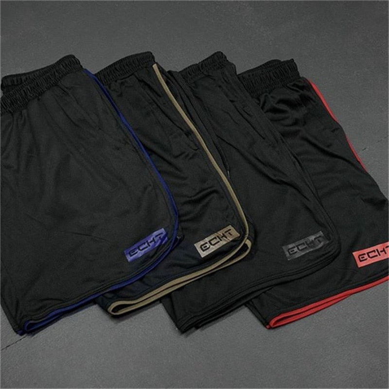 Men's Quick Dry Fitness Bodybuilder Shorts