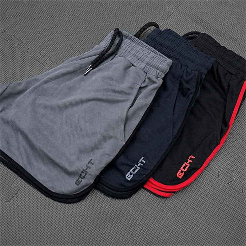 Men's Quick Dry Fitness Bodybuilder Shorts