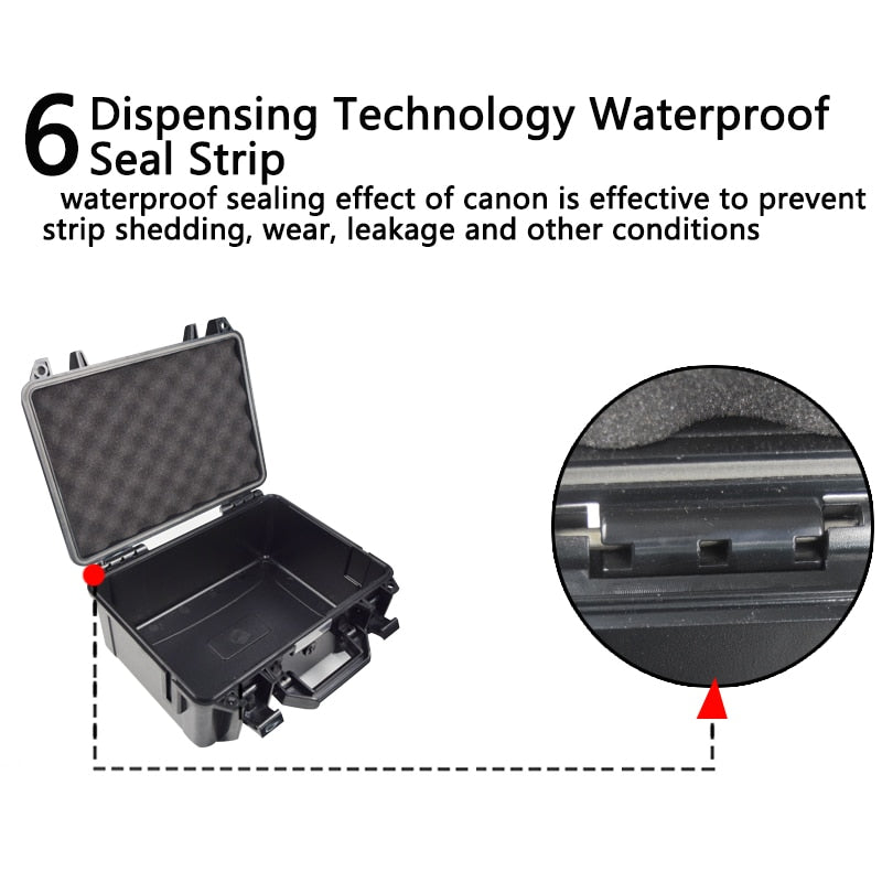 ABS Waterproof Equipment Hard Shell Safety Box