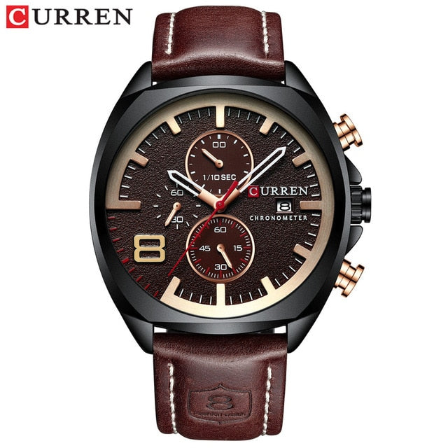 Men's Luxury Military Style Analog Quartz Sport Wristwatch