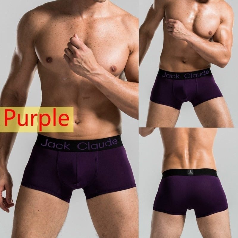 5 Pack: Men's Casual Breathable Comfort Boxer Briefs
