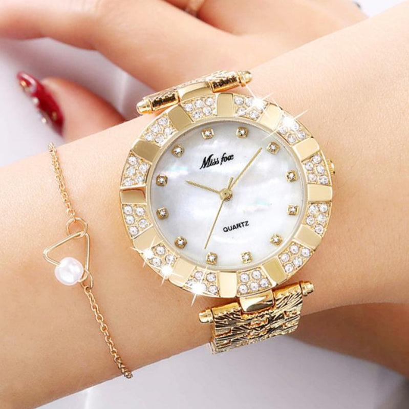Women's Luxury Fashion Quartz Bracelet Watch