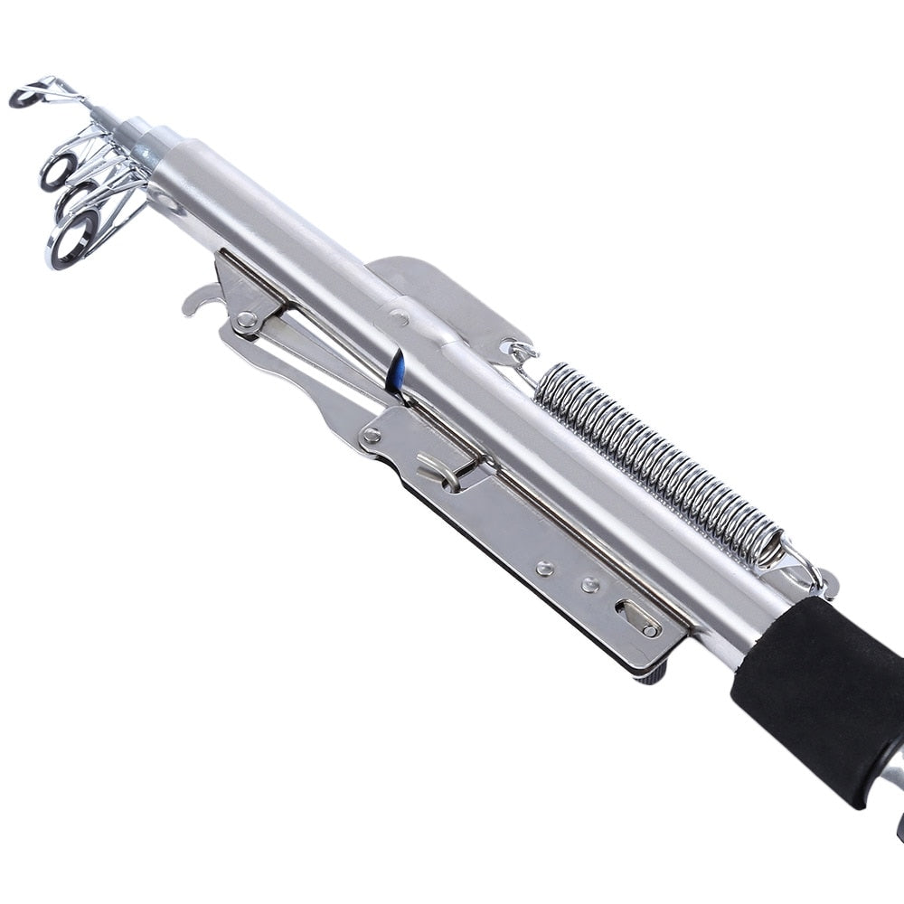 Stainless Steel Automatic Telescopic Spinning Fishing Rod