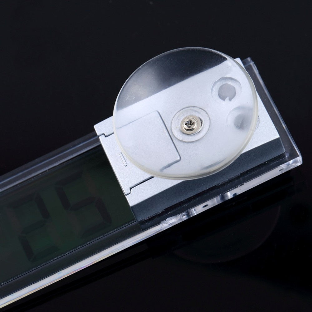 Digital LED Display Clock with Suction Cup