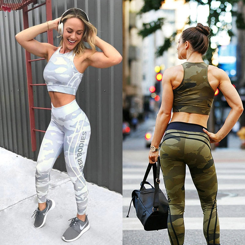 Women's Camouflage Workout Fitness Leggings