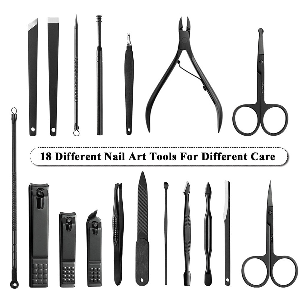 Pro Manicure Set and Nail Kit