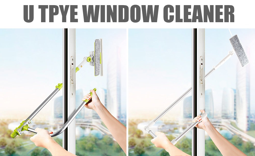 Extendable Window Cleaning Glass Cleaner Brush