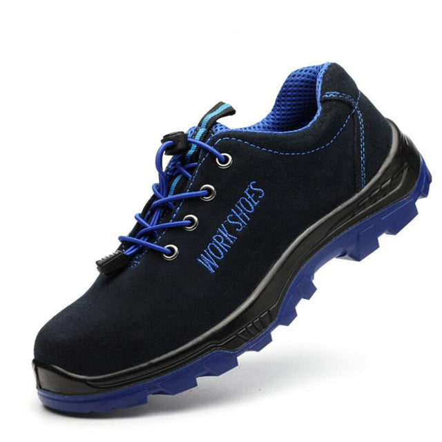 Men's Casual Steel Toe Puncture Proof Comfort Industrial Sneakers