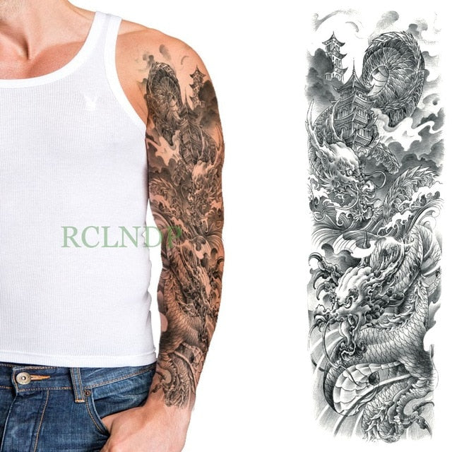 Temporary Full Sleeve Waterproof Tattoo