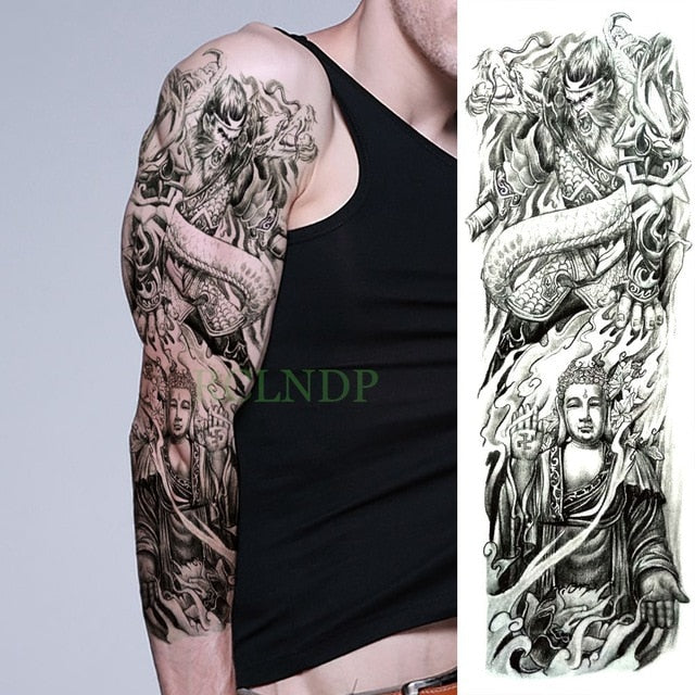 Temporary Full Sleeve Waterproof Tattoo