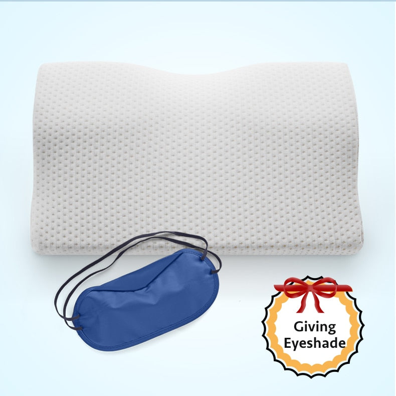 Contour Memory Foam Orthopedic Ergonomic Cervical Sleeping Pillow for Neck Pain