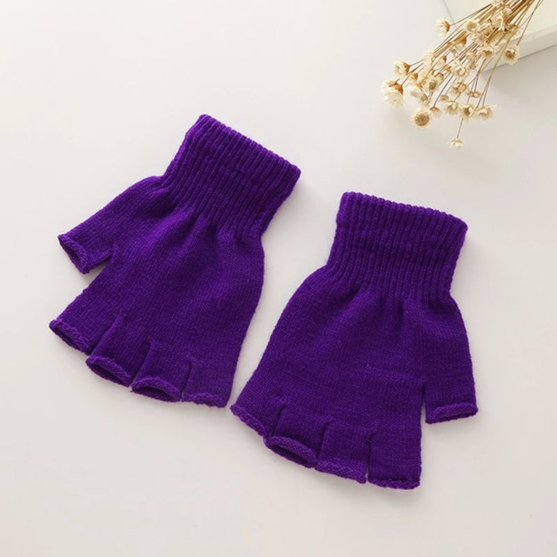 Women's Knitted Fingerless Gloves