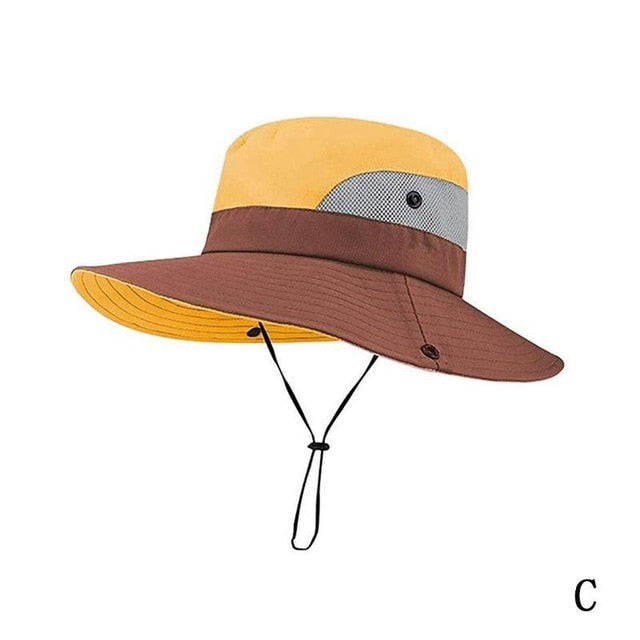 Wide Brim UPF 50+ Sun Protection Outdoor Fishing Hat