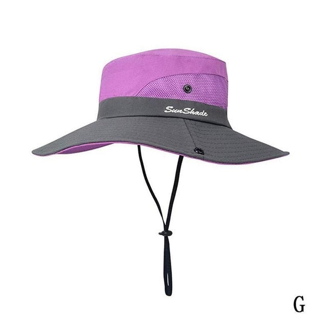 Wide Brim UPF 50+ Sun Protection Outdoor Fishing Hat