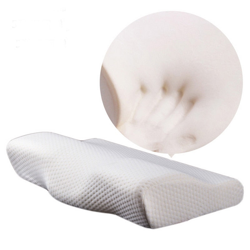 Contour Memory Foam Orthopedic Ergonomic Cervical Sleeping Pillow for Neck Pain