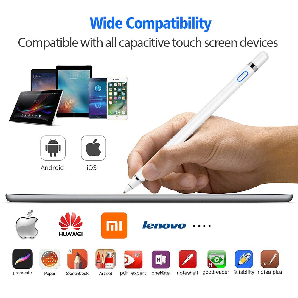 Smart Active Touch Pen Stylus for iOS and Android