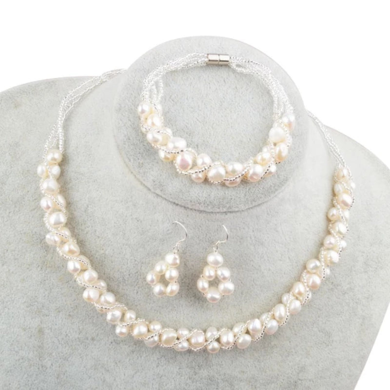 Women's Freshwater Pearl Jewelry Sets