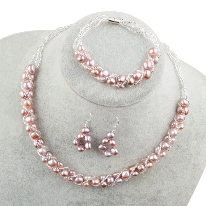 Women's Freshwater Pearl Jewelry Sets