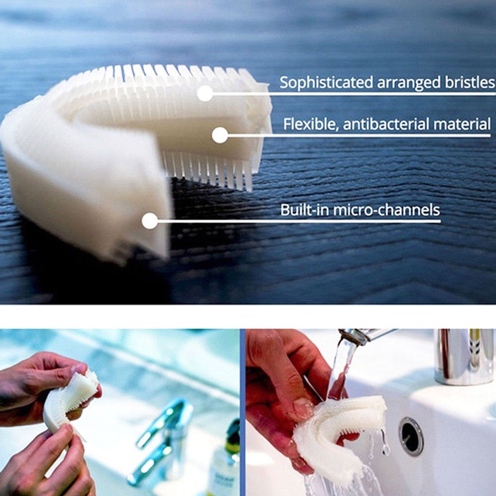 Intelligent 360 Degrees Automatic Sonic USB Charging Teeth Whitener