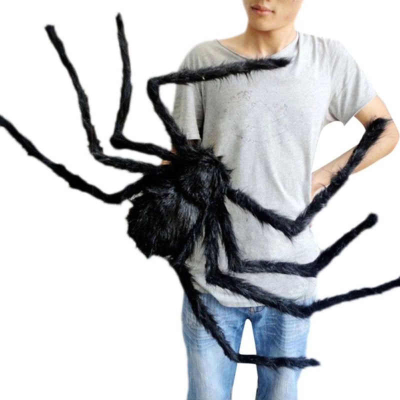 Halloween Plush Spider Decoration