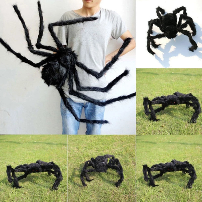 Halloween Plush Spider Decoration