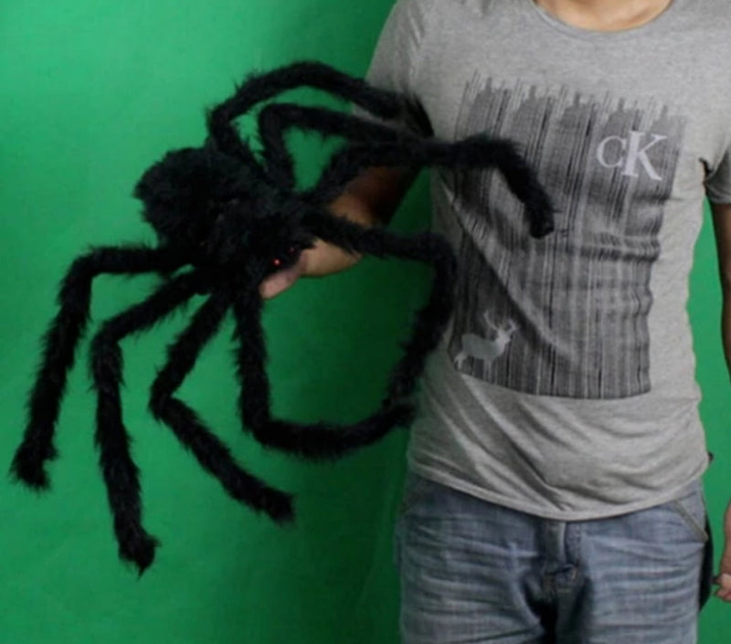 Halloween Plush Spider Decoration