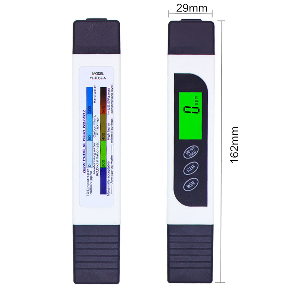 Digital TDS Meter Aquarium Pool Water Quality Testing Pen