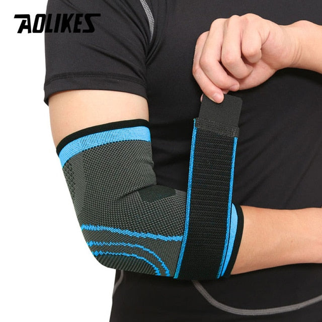 Adjustable Elastic Sport Elbow Support Brace