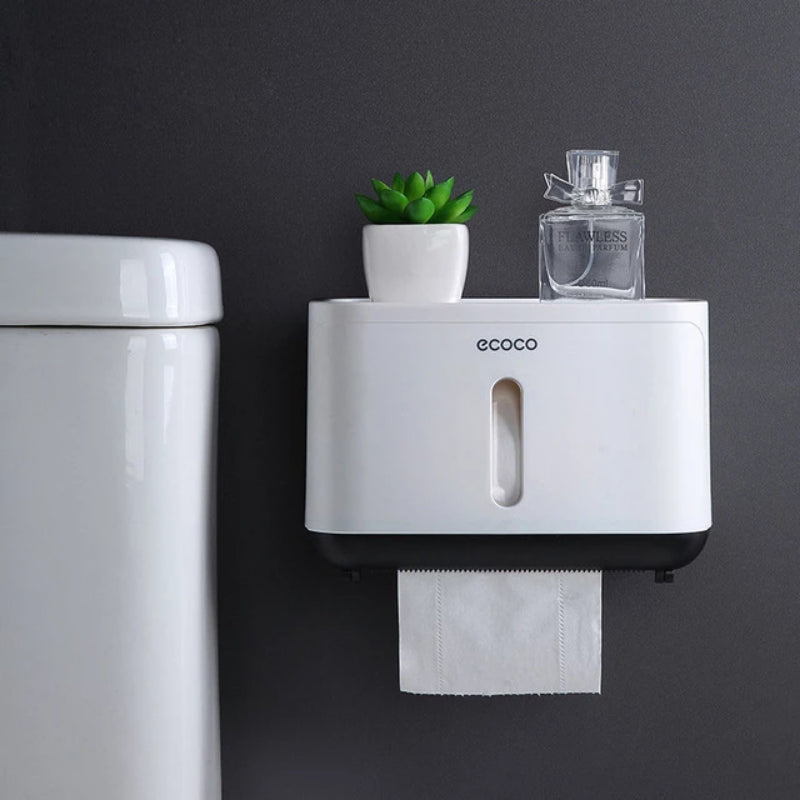 Wall Mounted Waterproof Toilet Paper Holder