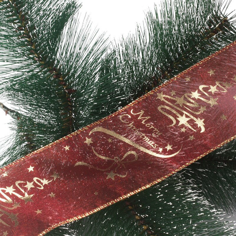 6.5 yards Christmas Tree Ribbon Decorations