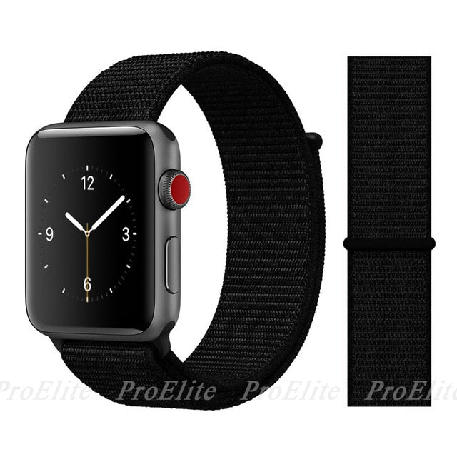 Band For Apple Watch Series 3/2/1 Nylon Soft Breathable Replacement Strap