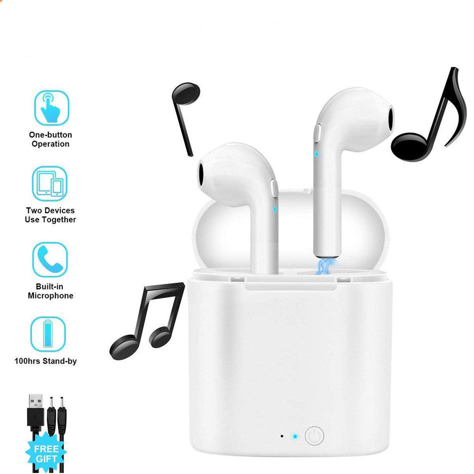 Upgraded Wireless Bluetooth 5.0 AirBuds Headphones