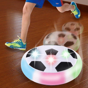 shinetoy Air Power Soccer Football Hover Disc Toy with Foam Bumpers and  Light-Up LED Lights, Kids Sports Ball Game for Indoor & Outdoor Play, Gift  for Children Football Price in India 