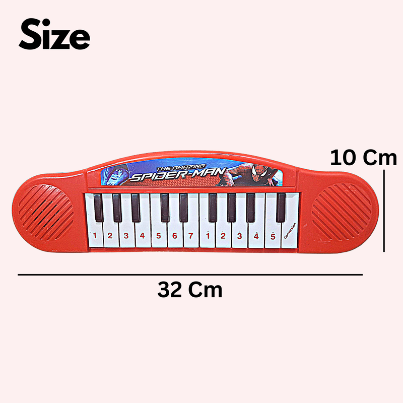 Buy Piano Toys Plays Various Melodies for Kids (Big Size Spiderman Piano)  on Snooplay India