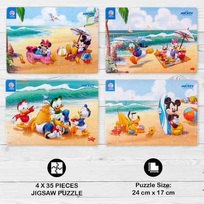 Puzzle Mickey et Minnie 24 pièces KING