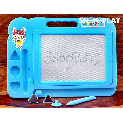 Magic Slate-Red and Blue write and wipe board best unique return birthday gift for kids buy online-Snooplay.in
