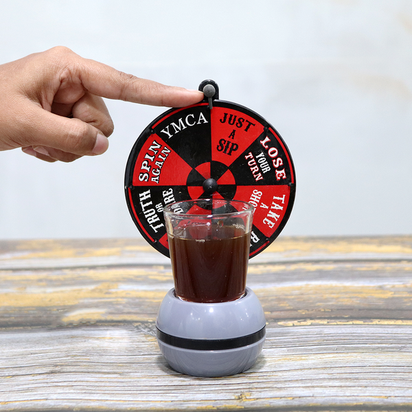 Hey Play Spin-the-Shot-Glass Drinking Game Board Game Accessories Board  Game - Spin-the-Shot-Glass Drinking Game . shop for Hey Play products in  India.