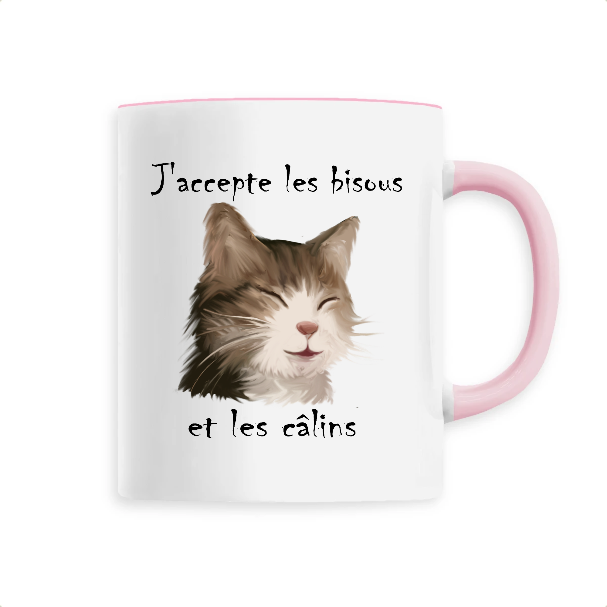 Chat Calin Mug Boutik O Mania