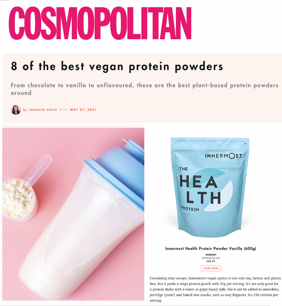 The Health Protein by Innermost in Cosmopolitan