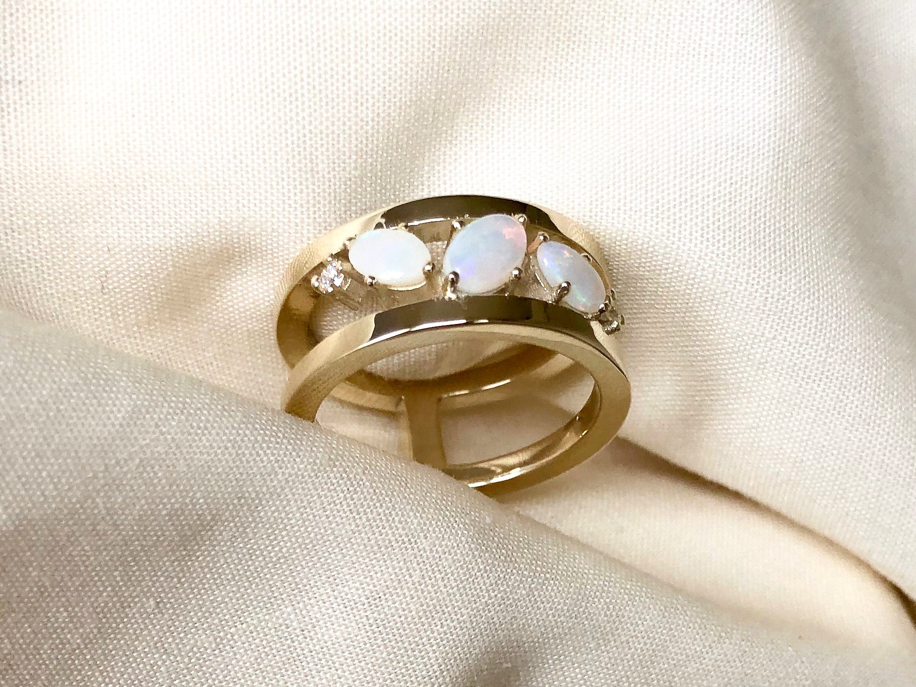 ethical opal ring