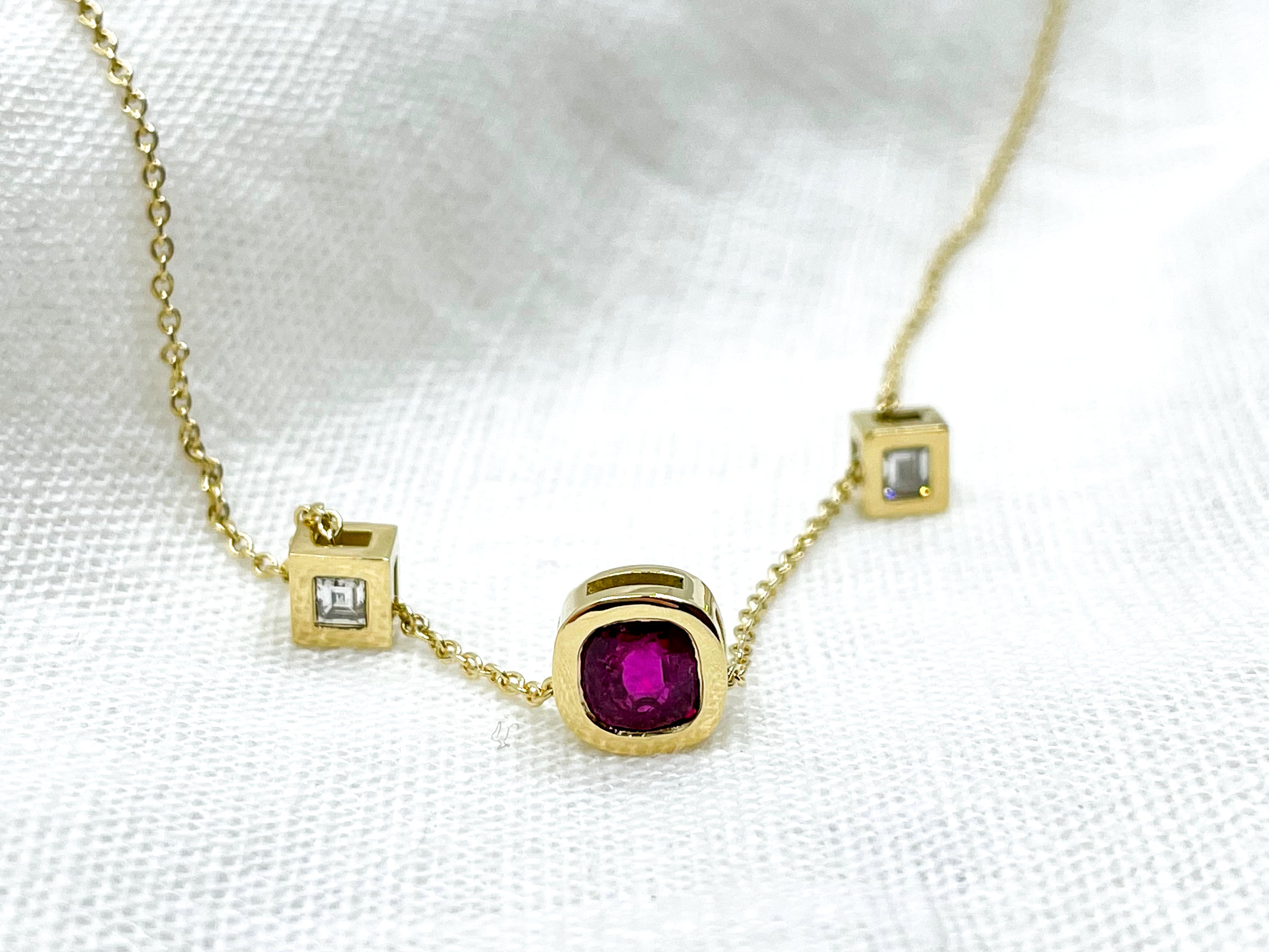 ethical ruby necklace