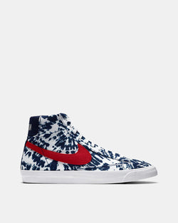 red and blue blazer mid 77