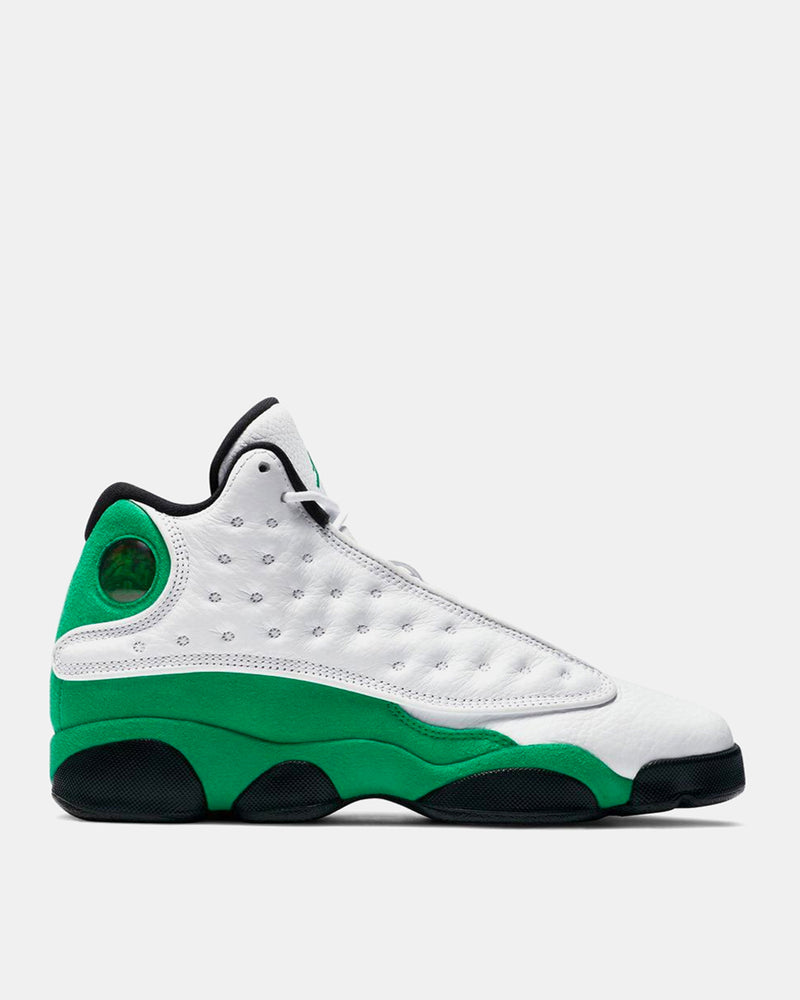 jordan 13 white green black