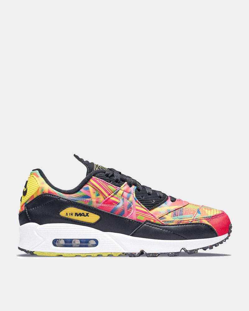 pink air max with rainbow sole