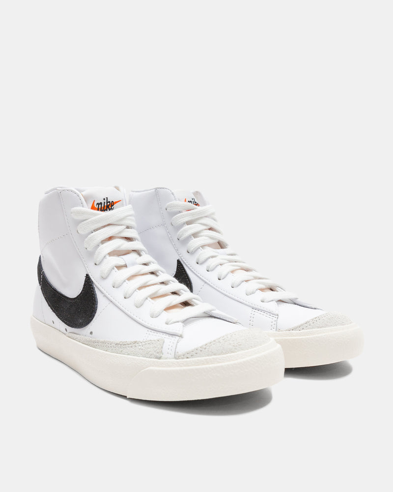 nike blazer mid 77 white black