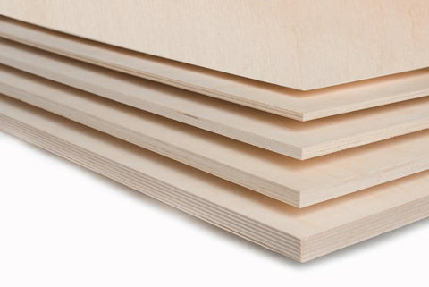 Baltic Birch plywood for furniture, laser cutting, and crafts