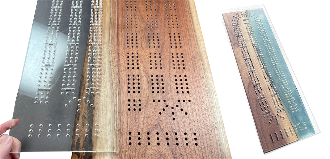 How to make a cribbage board
